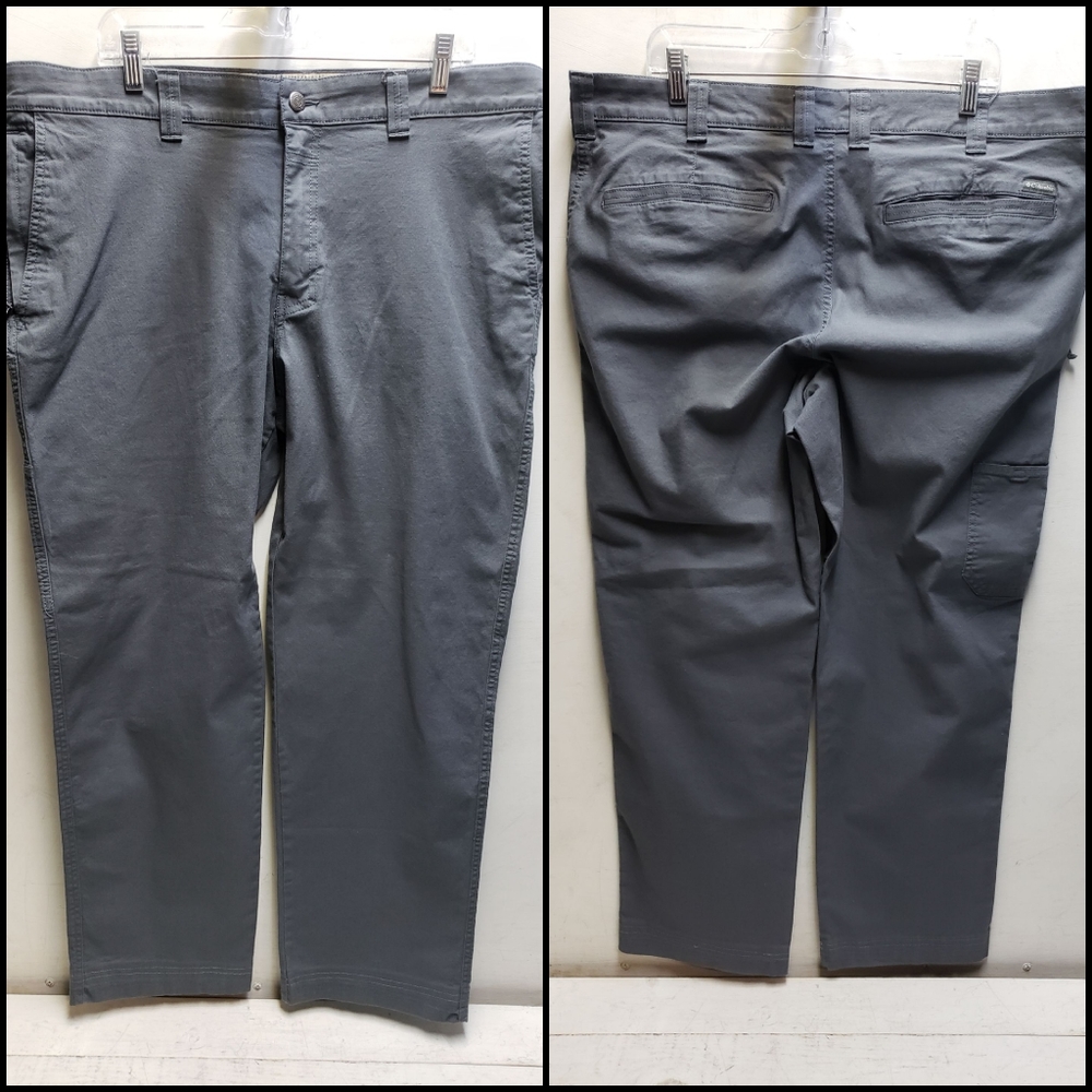 Columbia Sportswear Company mens grey 40x30 outdoor pants like new sportsman